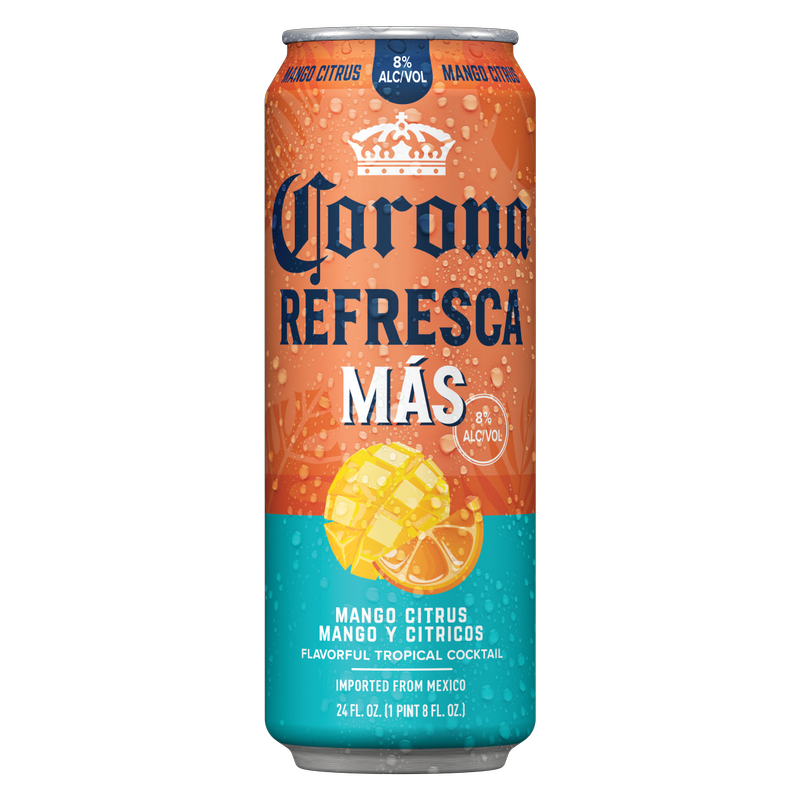 Corona Refresca Mango Can