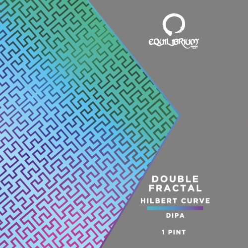 Equilibrium Fractal Hilbert Cur 4 Pack Cans