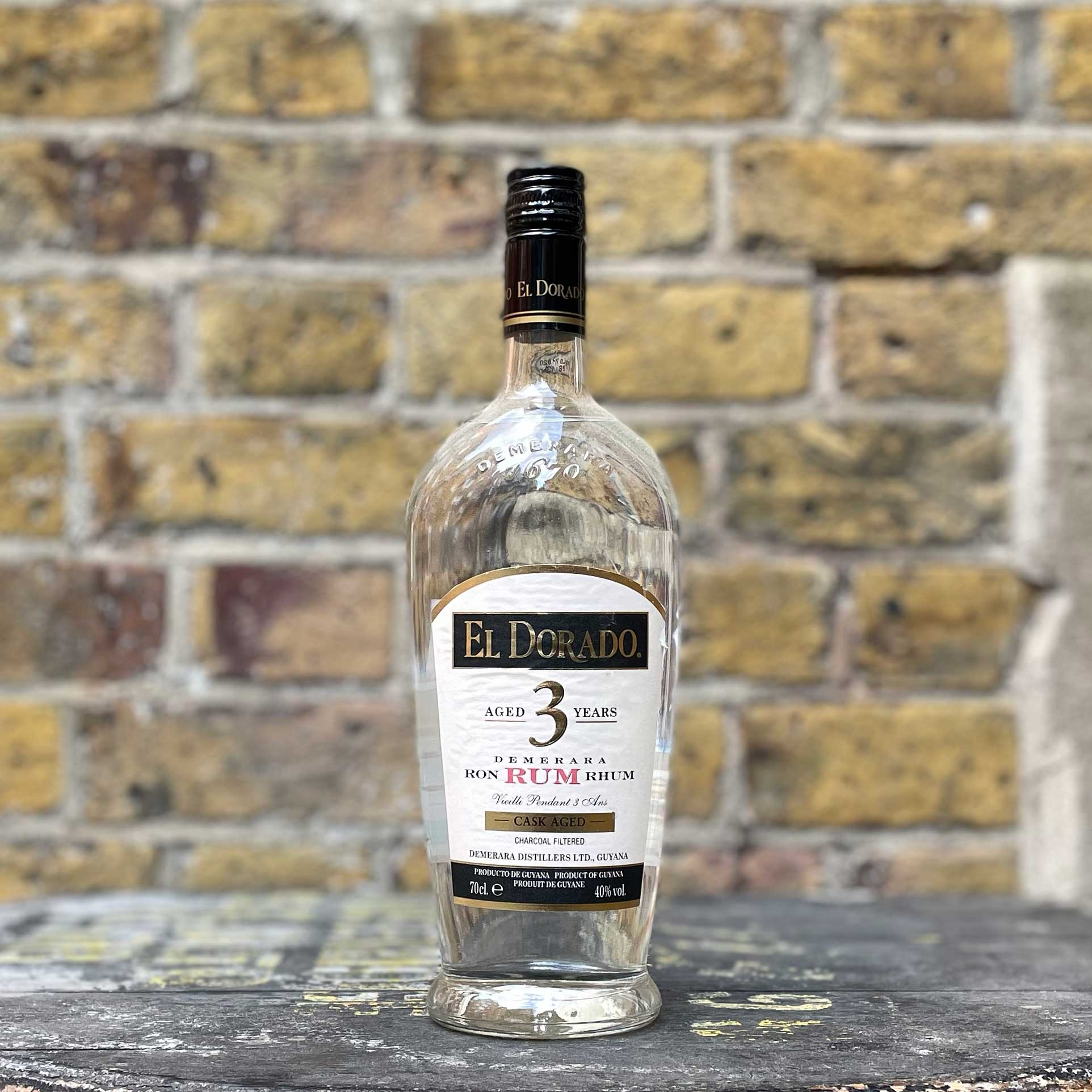 El Dorado 3 year old White Rum