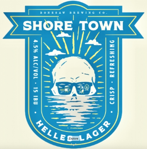Bonesaw Shore Town 6 Pack Cans