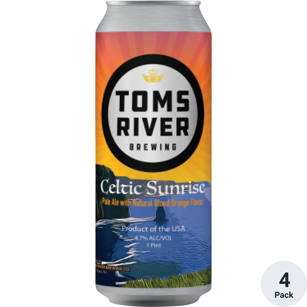 Tom's River Celtic Sunrise 4 Pack Cans