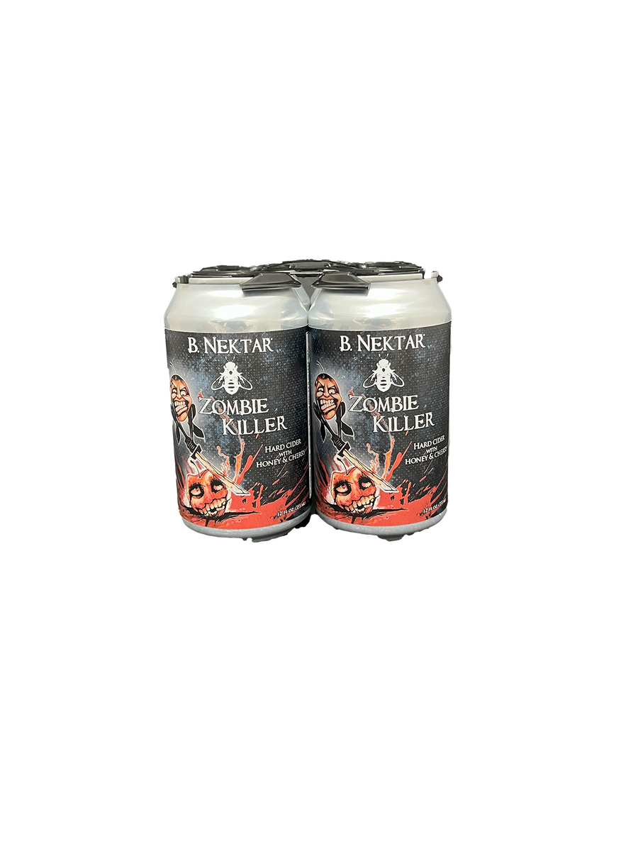 B Nectar Zombie Killer Cider Hn 4 Pack Cans