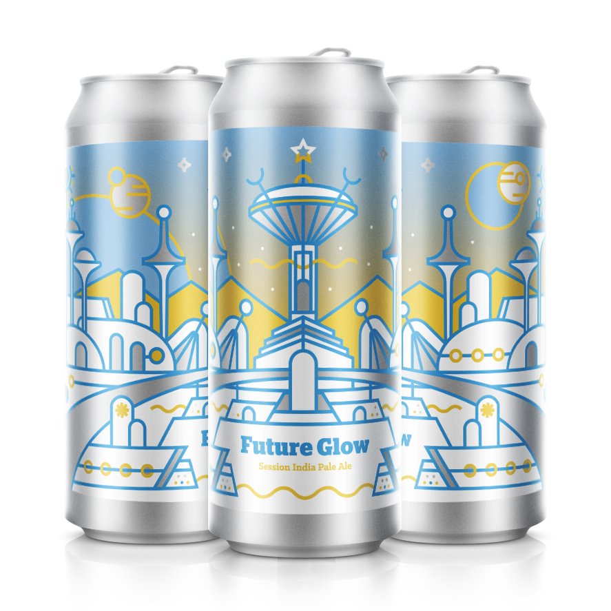 Burlington Future Glow 4 Pack Cans