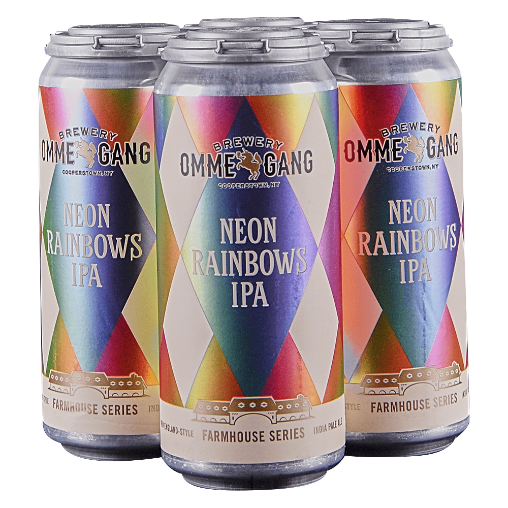 Ommegang Neon Neon Double IPA 4 Pack Cans