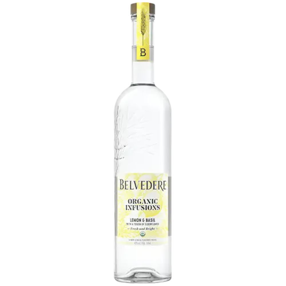 Belvedere Organic Infusions Lemon And Basil