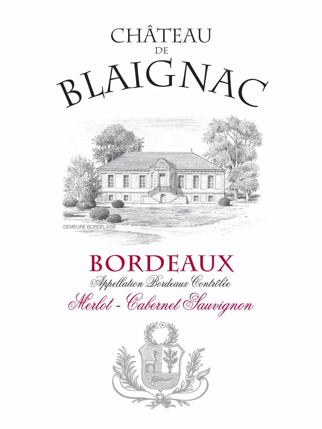Chateau De Blaignac Bordeaux Red