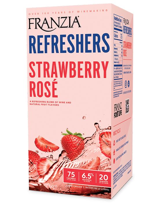 Franzia Refresh Strawberry Rose