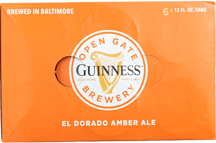 Guinness El Dorado Amber Ale 6 Pack Cans