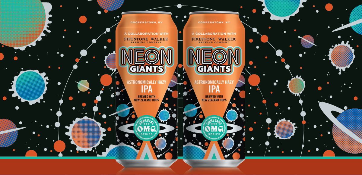 Ommegang Neon Giants 4 Pack Cans