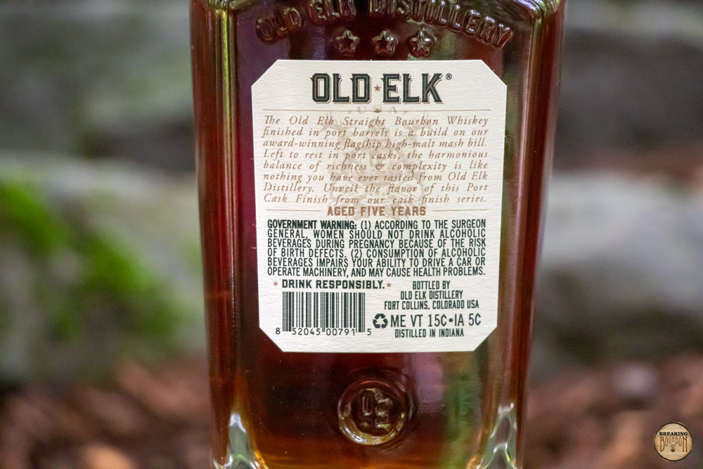 Old Elk Port Cask Finish Bourbon