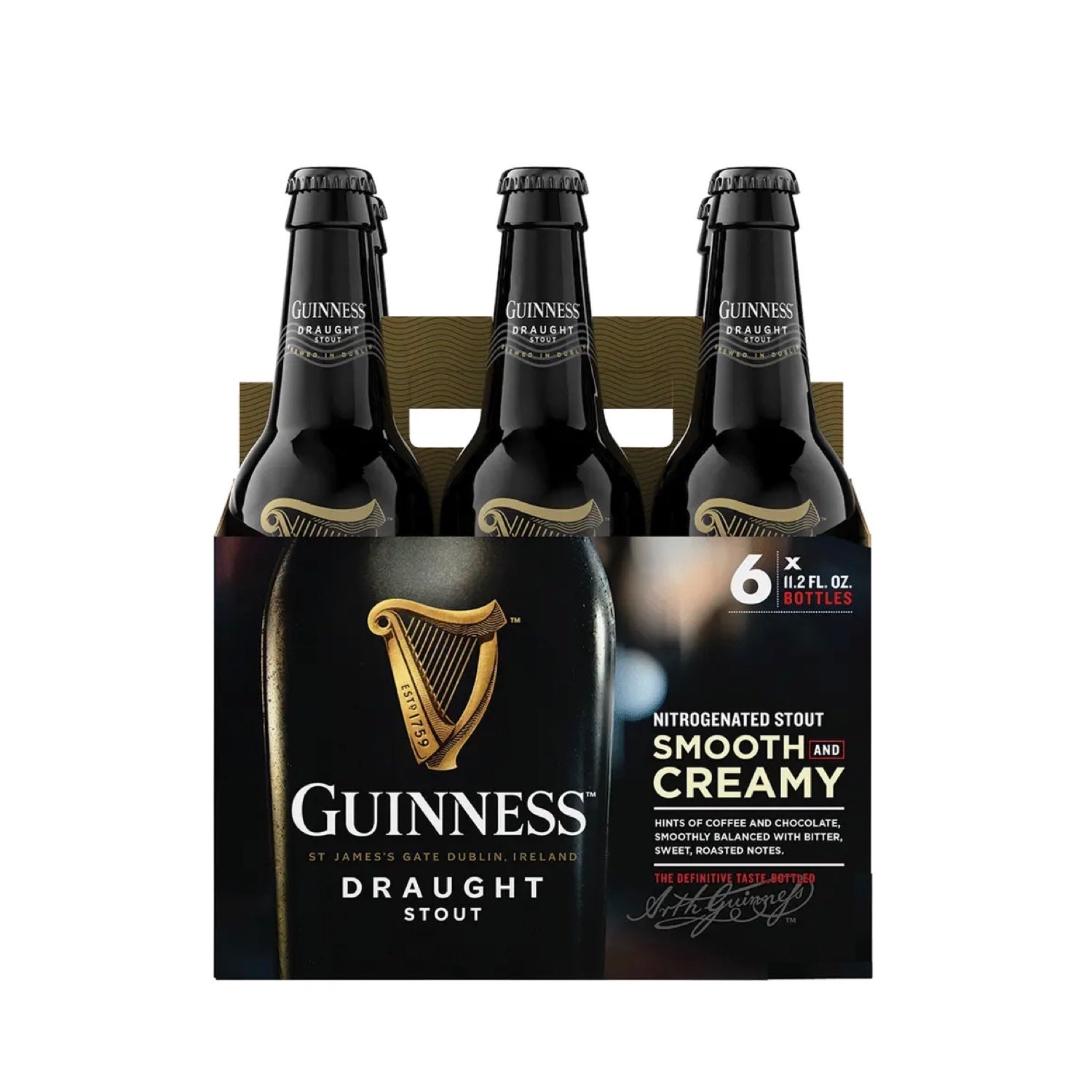 Guinness Ginger Brd Stout 6 Pack Bottles