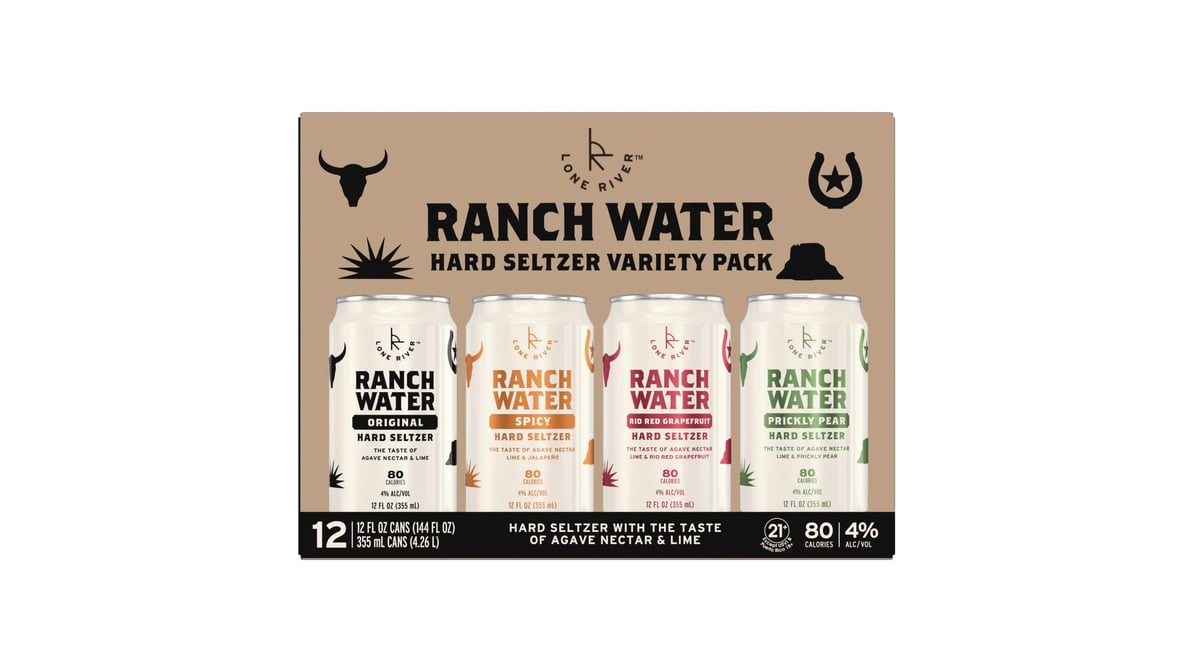 Lone Ranch Water Orginal 6 Pack Cans