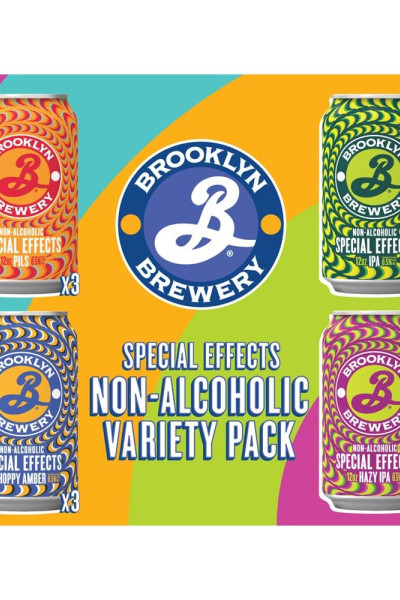 Brooklyn Sp/Effects Non/Alco 12pkcans Variety Pack