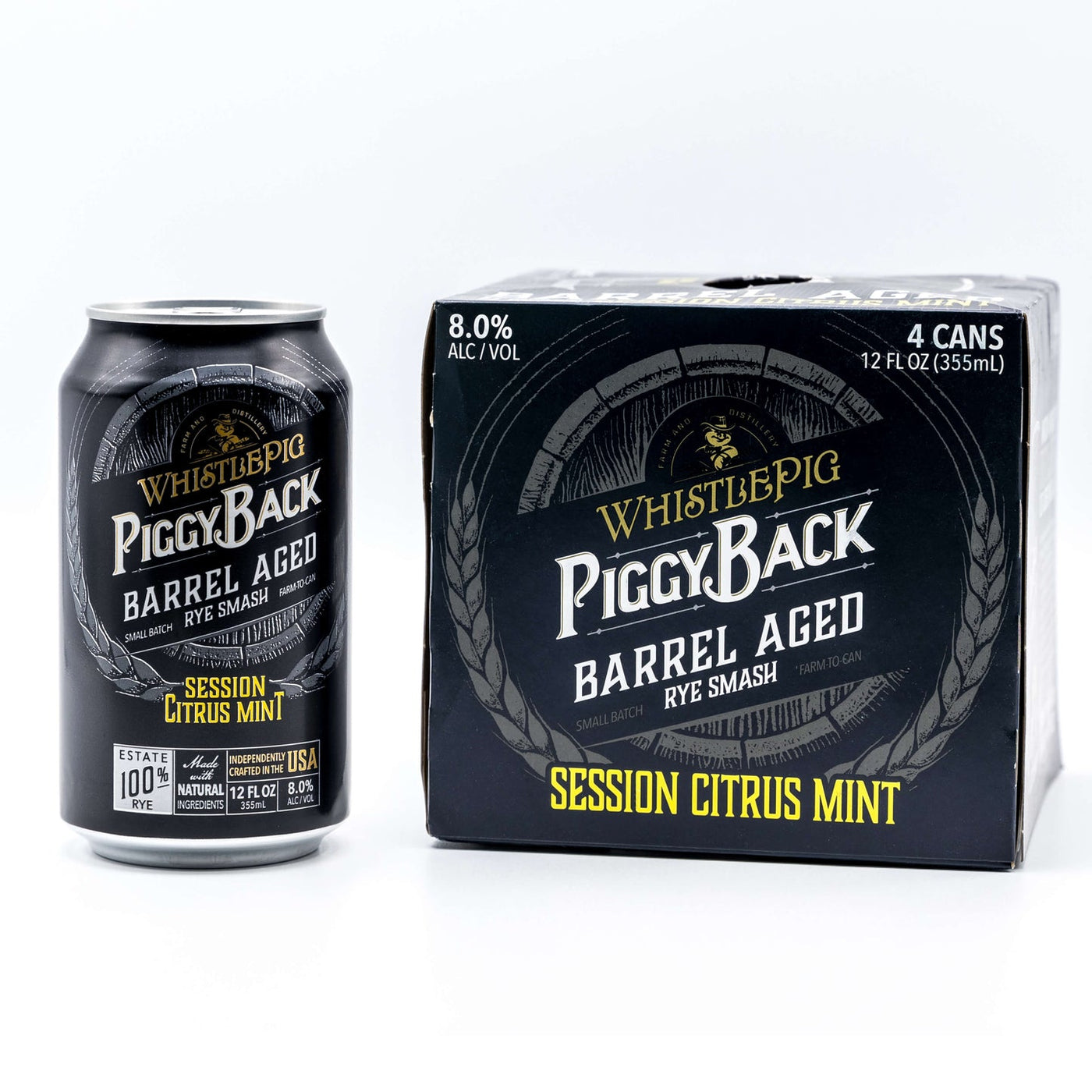Whistelpig Sess Ctrus Mint 4 Pack Cans Barrel Age