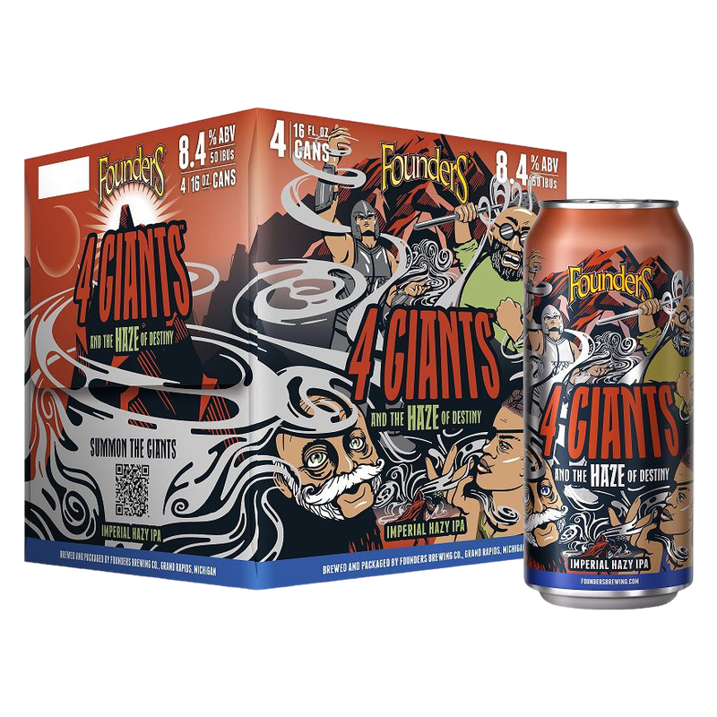 Founders Haze Of Destiny 4 Pack Cans 4 Giants