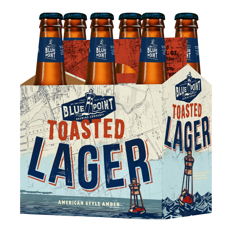 Blue Point Toasted Lager 6 Pack Cans