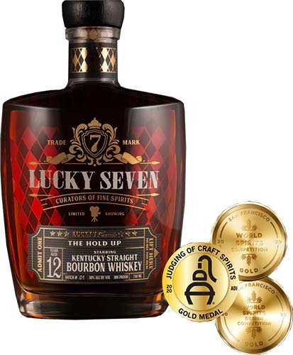 Lucky Seven 14 Years The Hold Up Bourbon