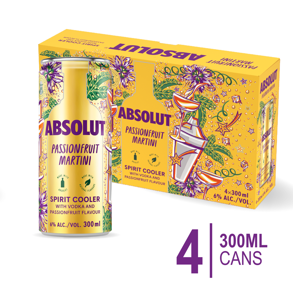 Absolut Seltzer Pineapple Martini