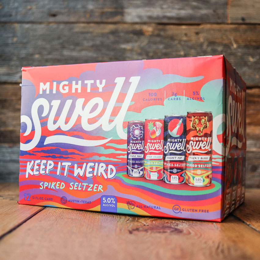Mighty Swell Keep It Weird 12 Pack Cans