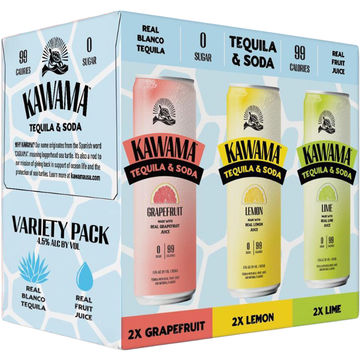 Kawama Variety Pack 6 Pack Cans