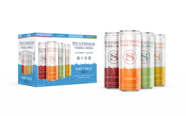 Stateside Vo Soda Pinapel 4 Pack Cans