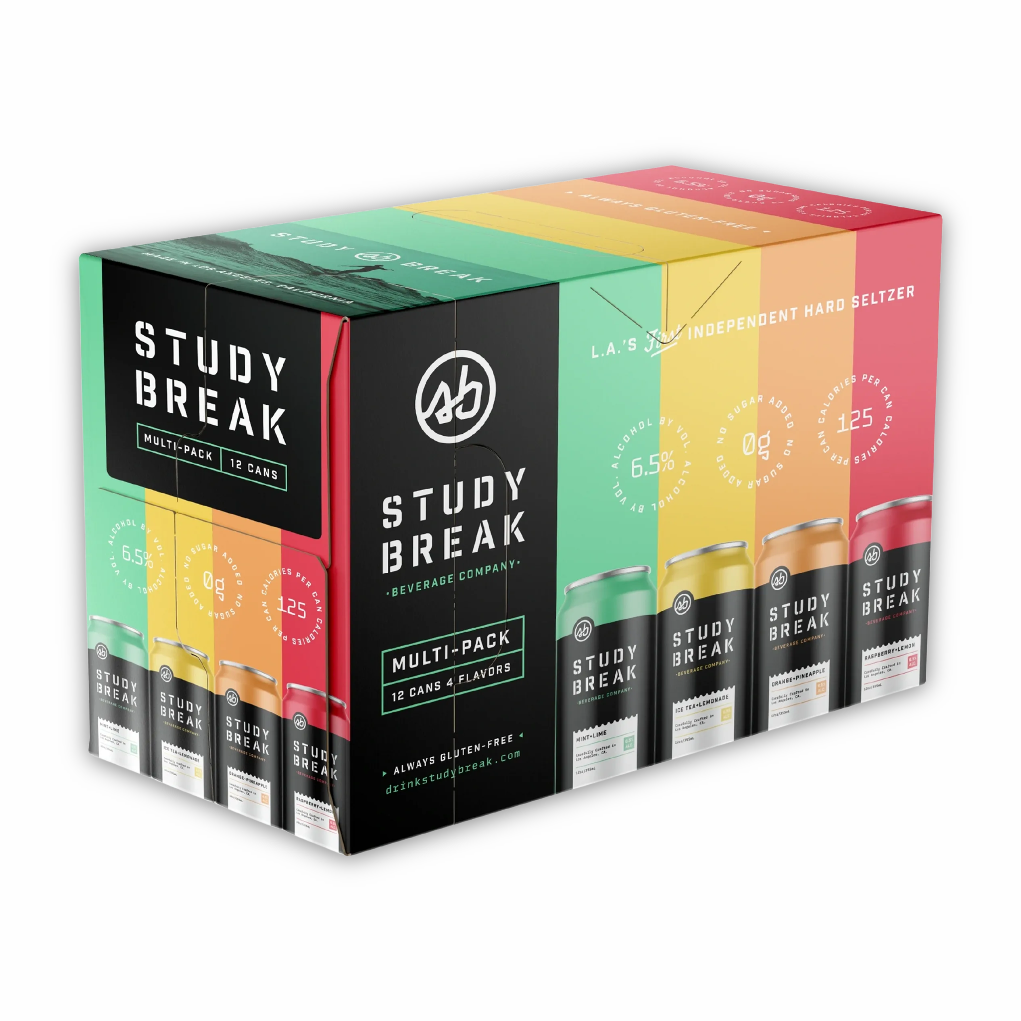 Burlington Study Hall 4 Pack Cans