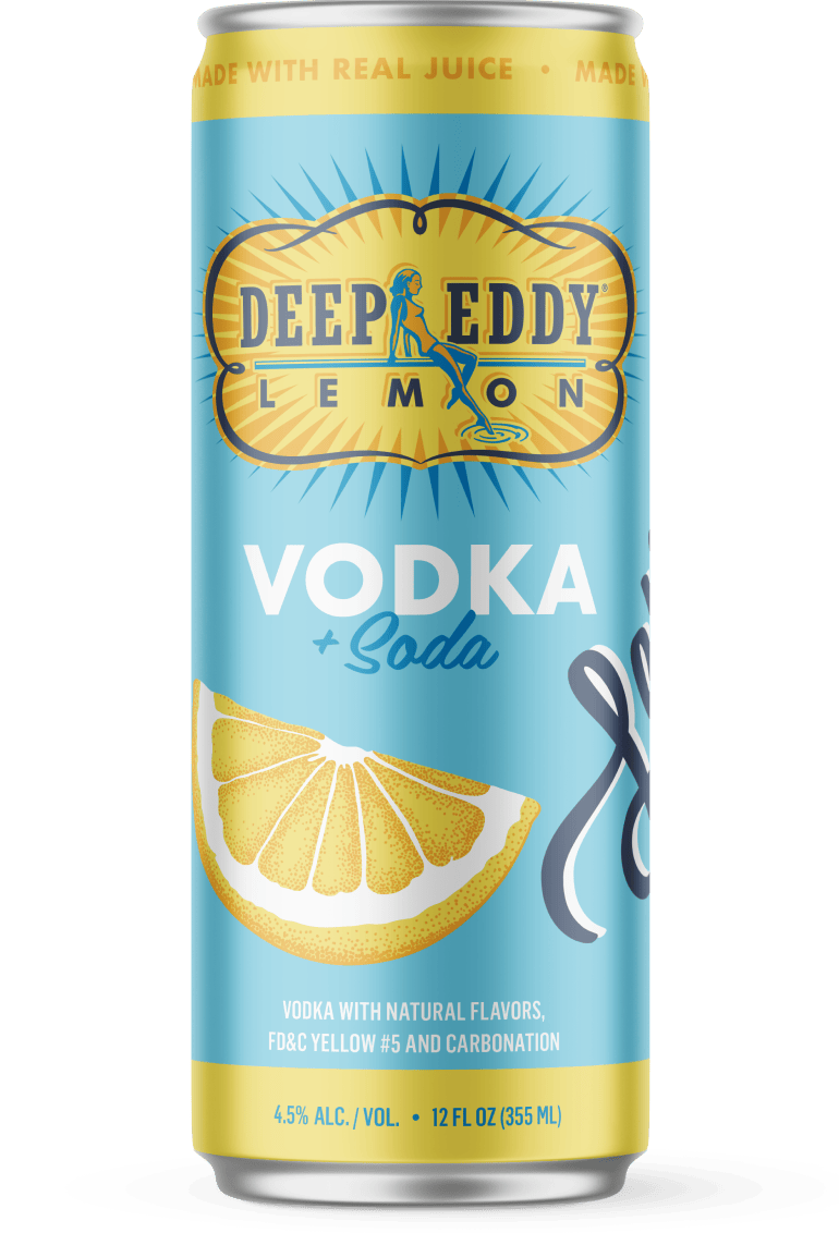 Deep Eddy Lemon 4 Pack Cans