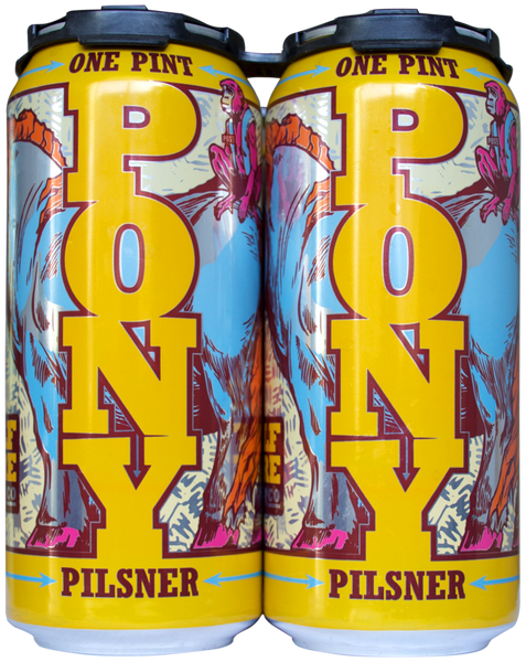 Half Acre Pony Pilsner 4 Pack Cans