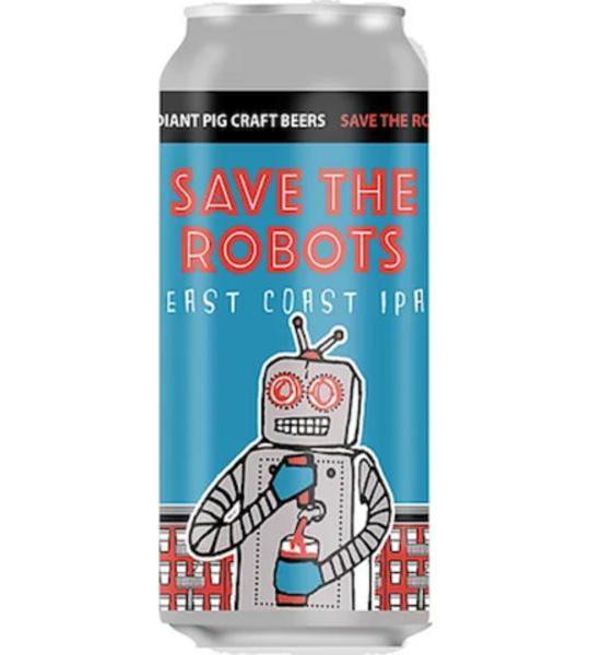 Radiant Pig Save The Robots 4 Pack Cans