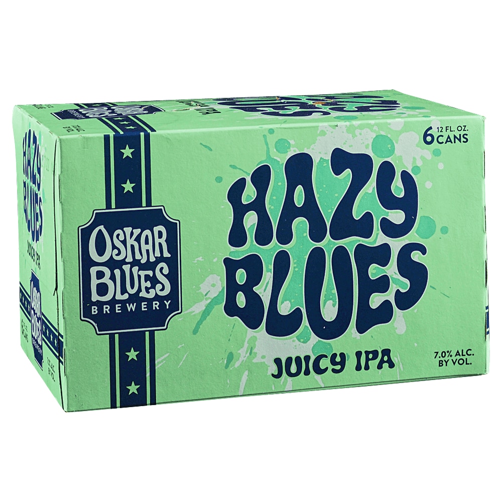 Oskar Blues Hazyn Blues 6 Pack Cans