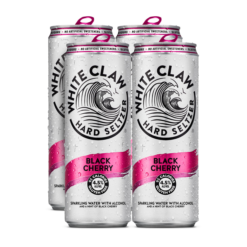 White Claw Vdk Wld Cherry 4 Pack Cans