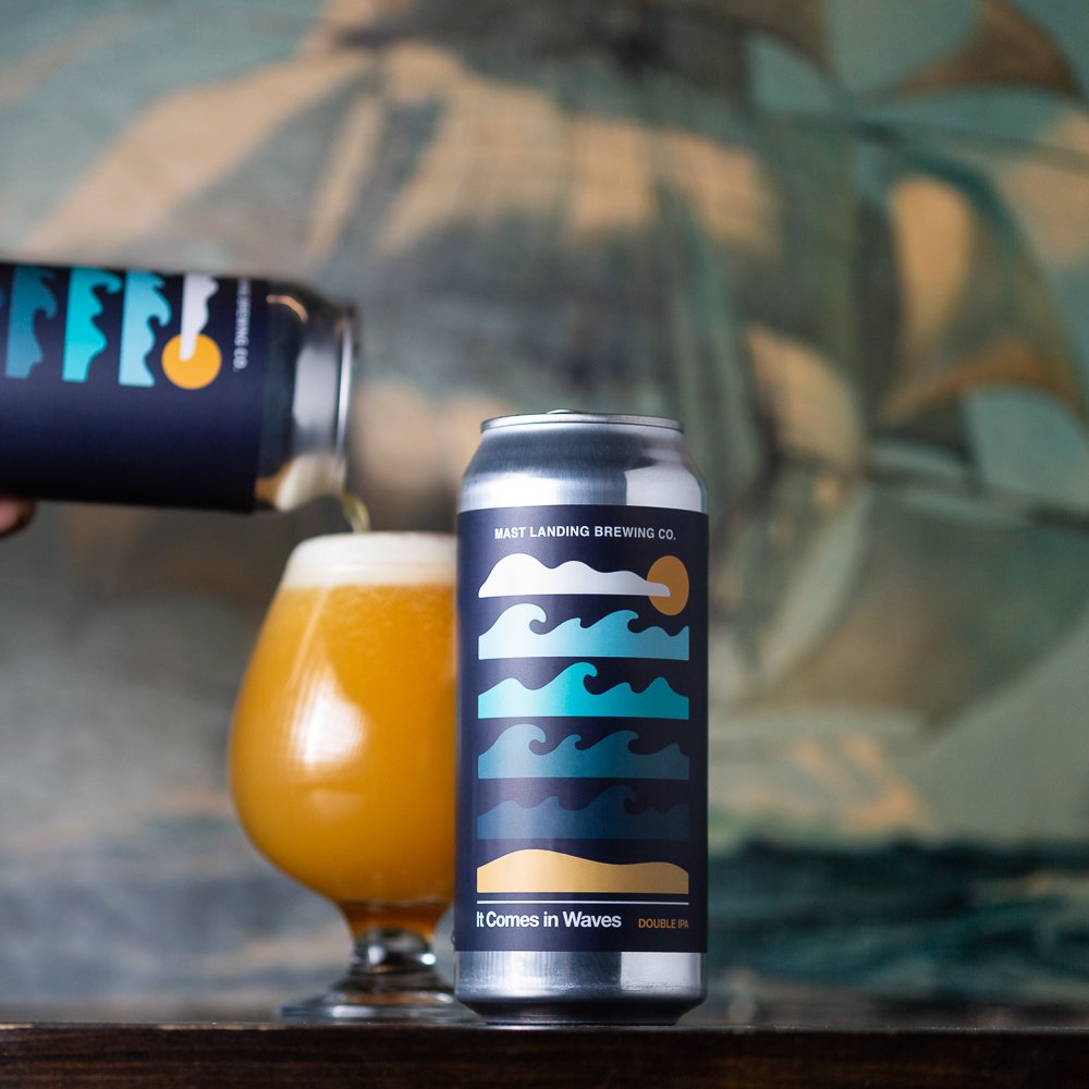 Mast Landing It Cms In Waves 4 Pack Cans