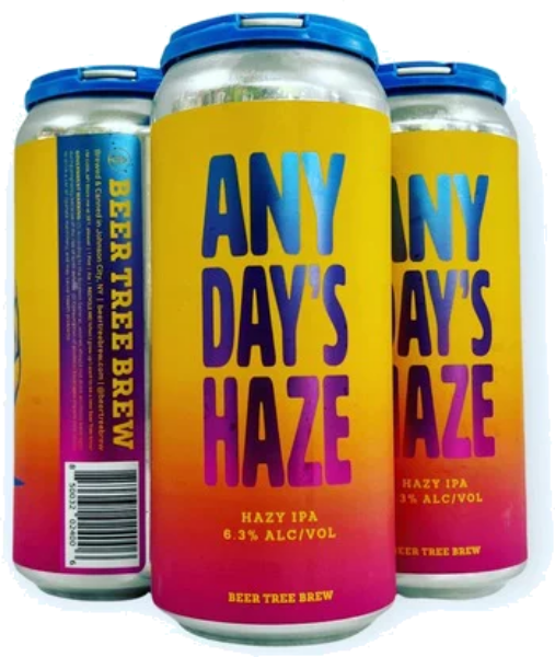 Beer Tree Brew Cloudy Haze And Ga 4 Pack Cans