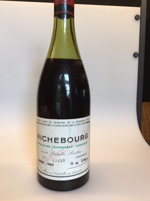 Domaine Romanee Conti Richebourg Richbourge