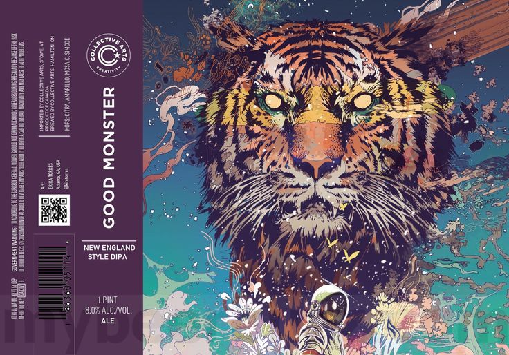 Collective Good Monster 4 Pack Cans