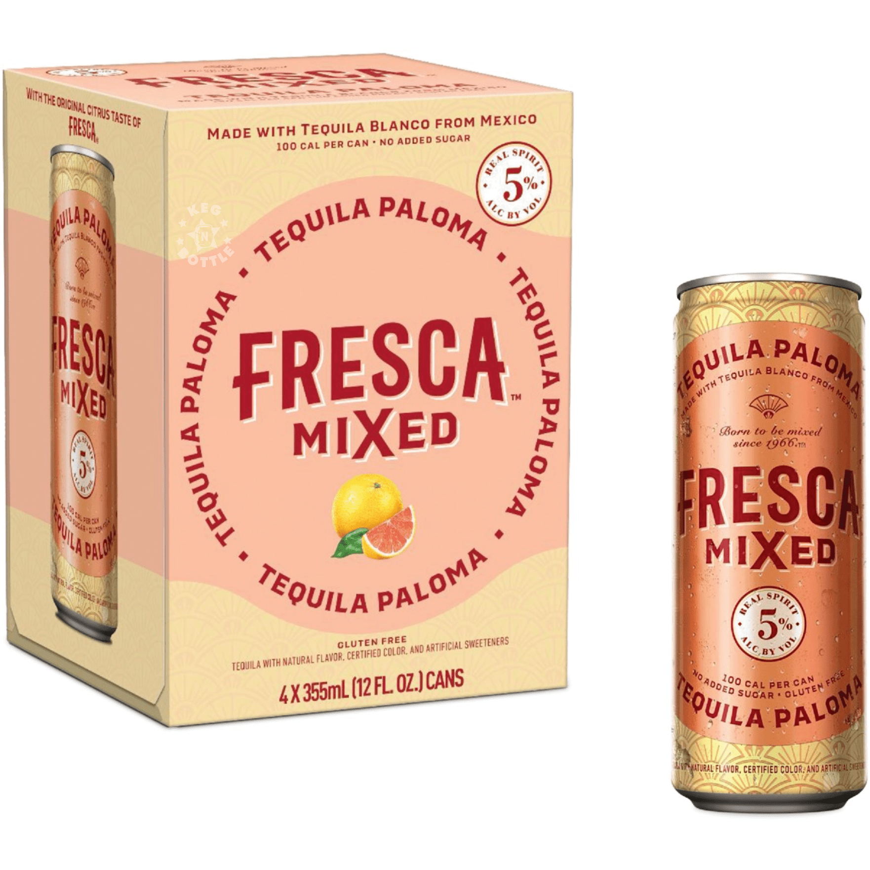 Fresca Mixed Tequila Paloma 4 Pack Cans