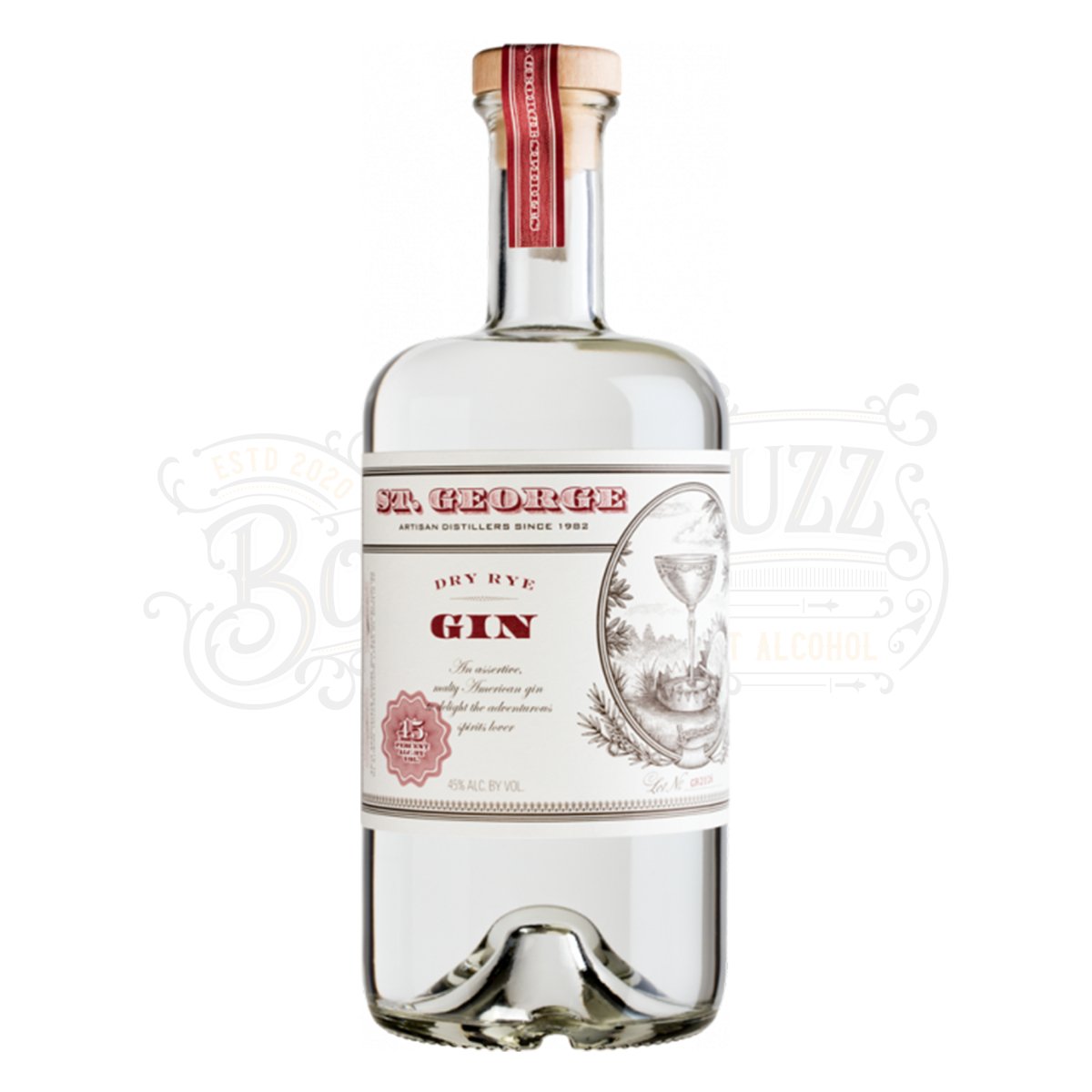 St George Single Barrel Dry Rye Gin
