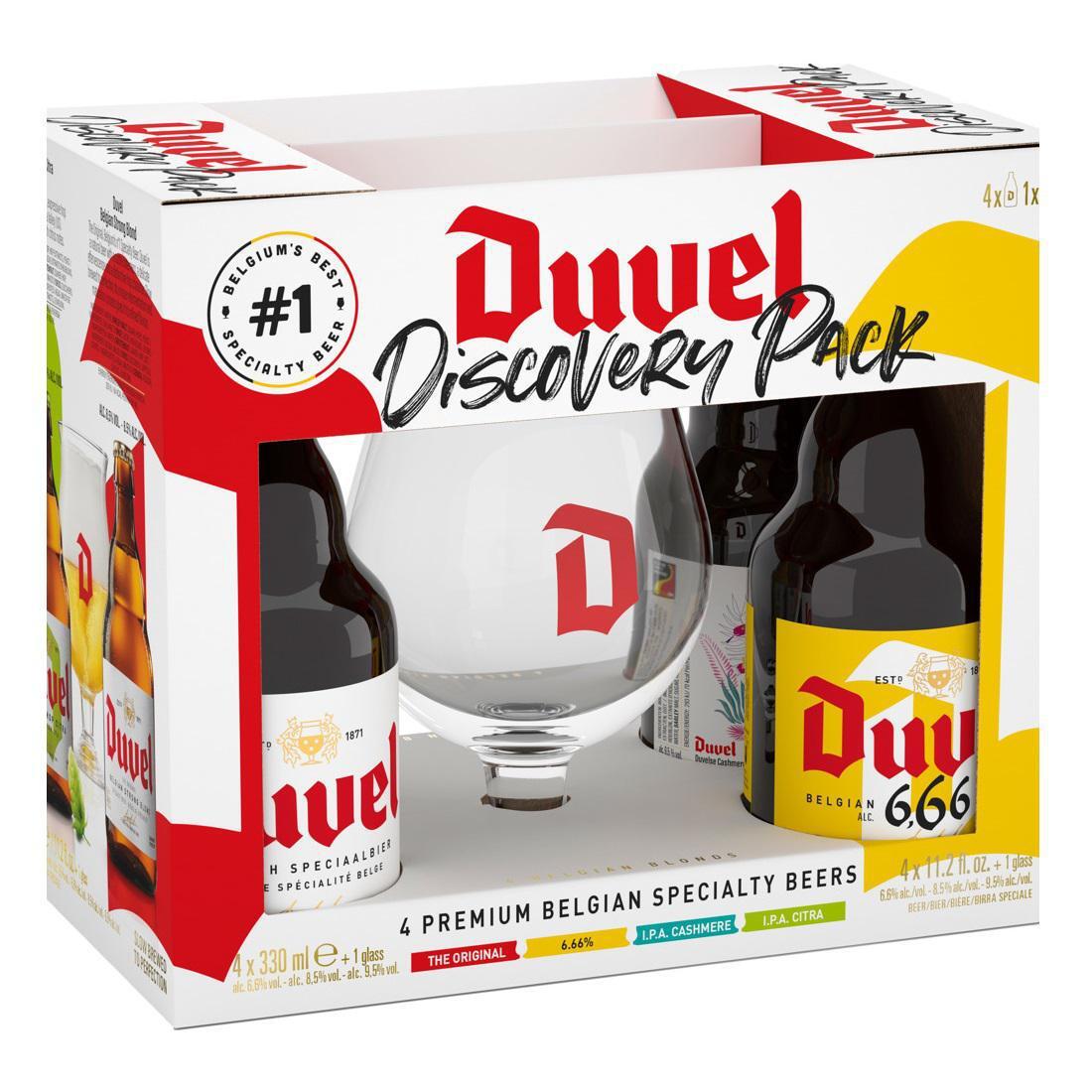 Duvel Discovery Pack 4 Pack Bottles