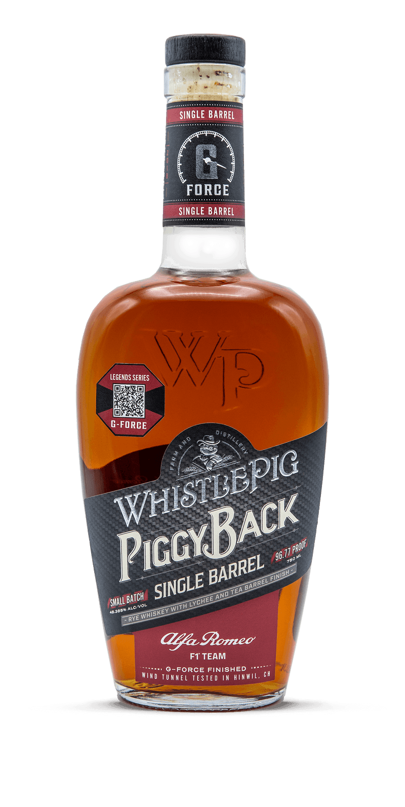Whistlepig Piggyback Alfa Romeo Bourbon Whiskey