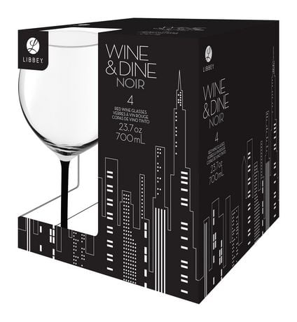 Libbey Wine And Dine Premiun Wht 4 Set Glasses