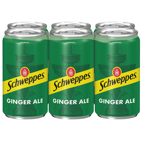 Schweppes Ginger Ale Zero S 6 Pack Cans