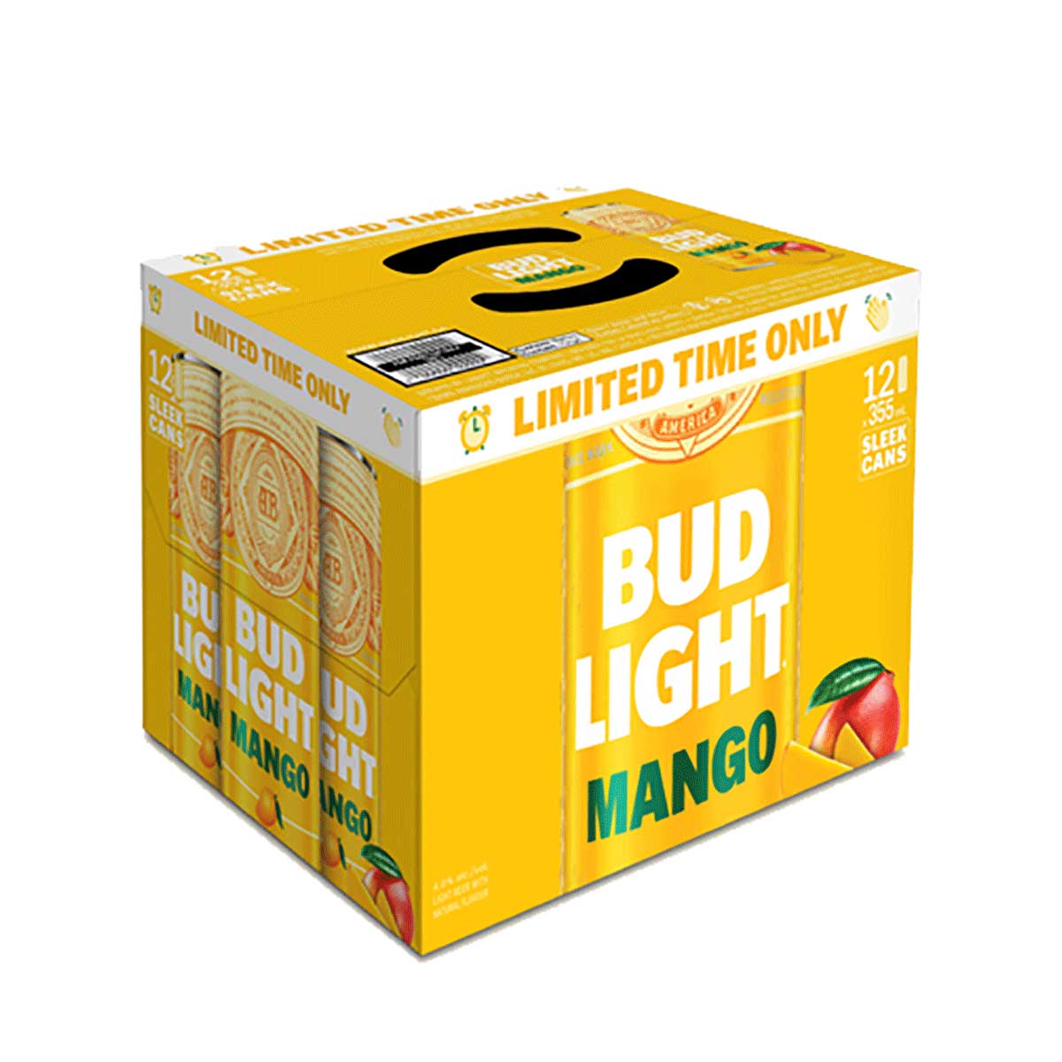 Delta Light Tropical Mango 12 Pack Cans