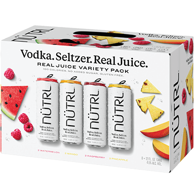 Nutrl Fruit Variety Pack 12 Pack Cans