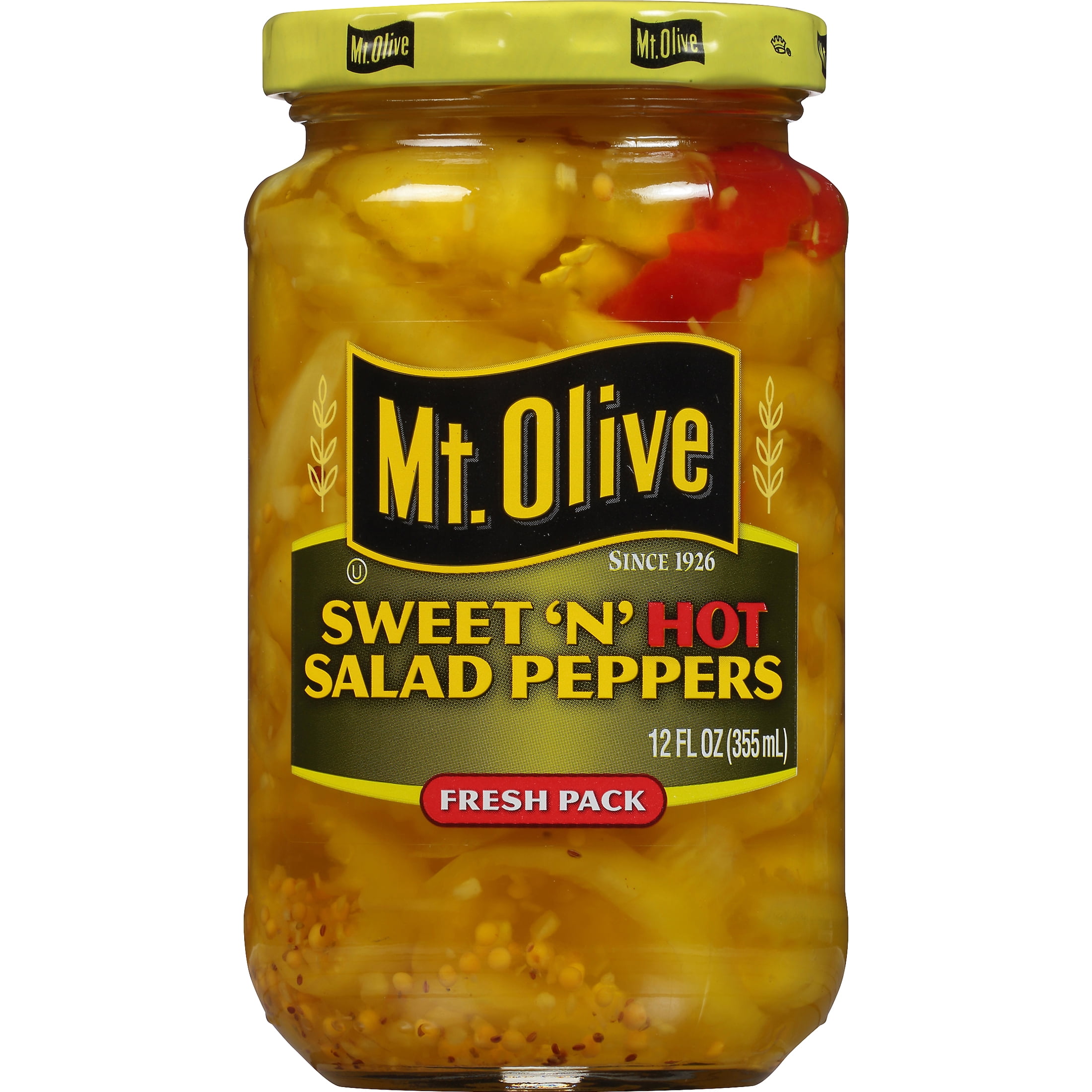 Sweet Pepper And Olive Bottle
