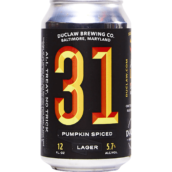Duclaw 31 Pumkin 6 Pack Bottles