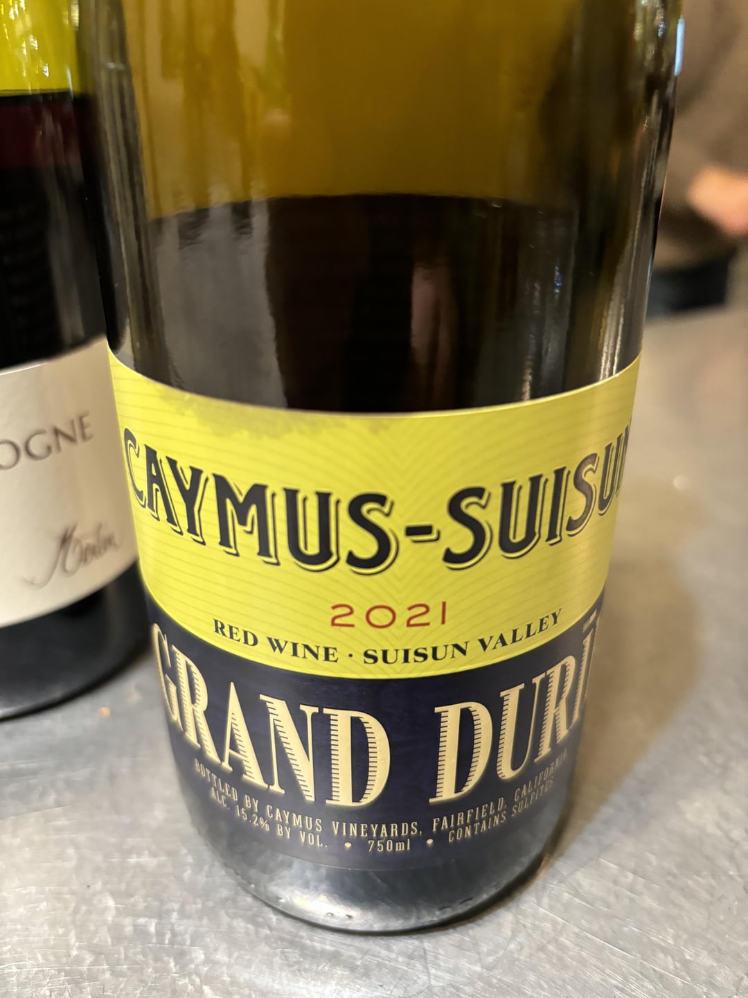 Caymus Suisun Cradonnay