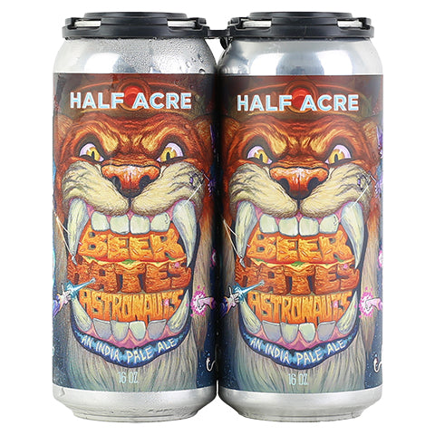 Half Acre Beer Hates Astro 4 Pack Cans