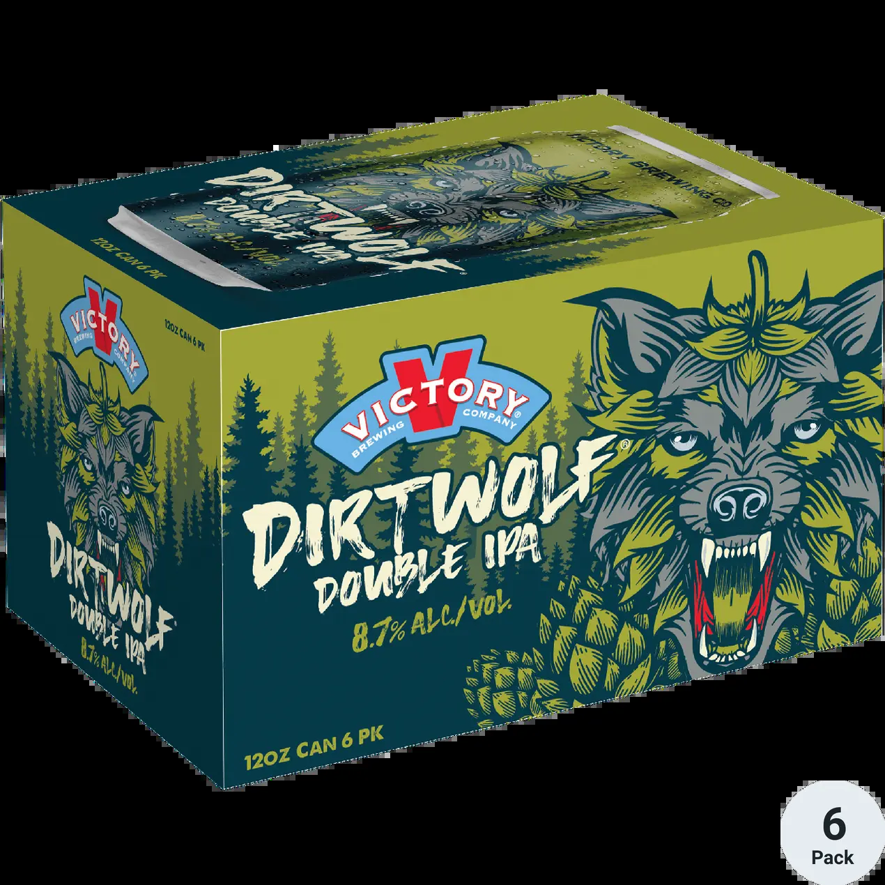 Victory Dirtwolf Double IPA 6 Pack Cans